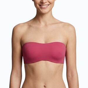 Free People Intimately Bandeau Pink Seamless Strapless Bra Women XS NWOT
